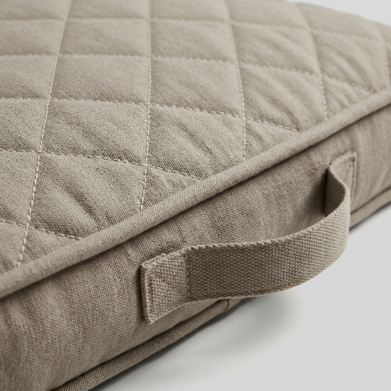 Quilted Cotton Floor Cushion