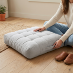 Quilted Cotton Floor Cushion