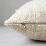 Textured Cotton Decorative Throw Pillow Cover